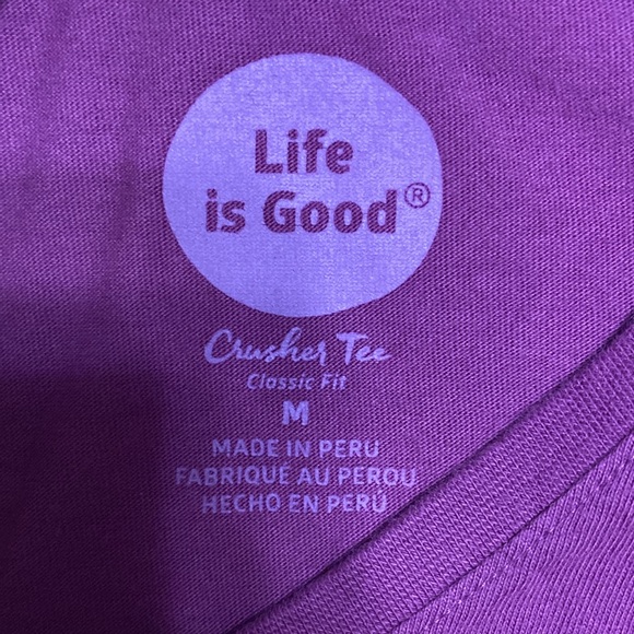 Life is good crusher t-shirt - Picture 5 of 5